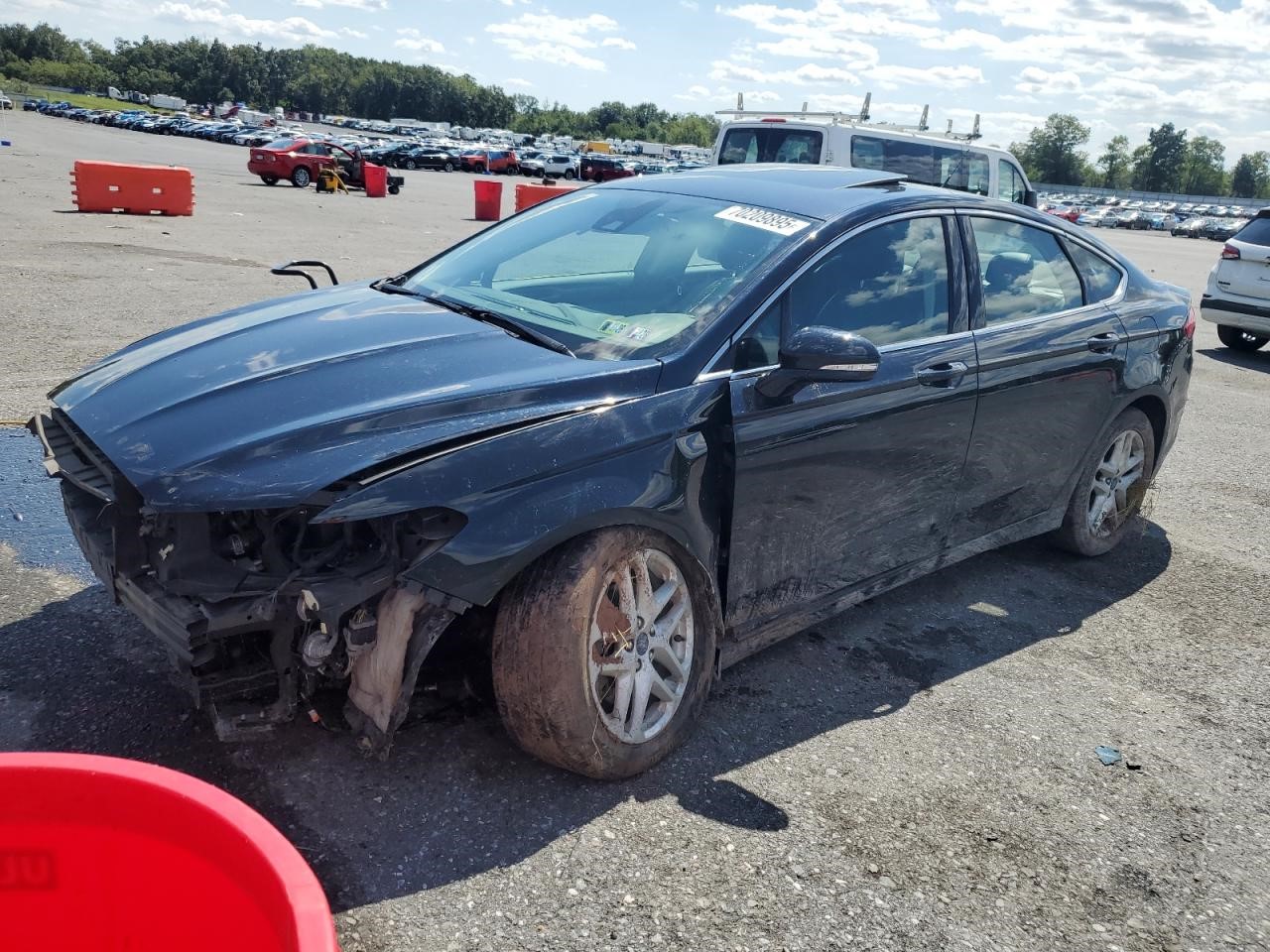 2014 FORD FUSION 4cyl Gasoline Turbo 1.5 ENGINE ASSEMBLY - 477231