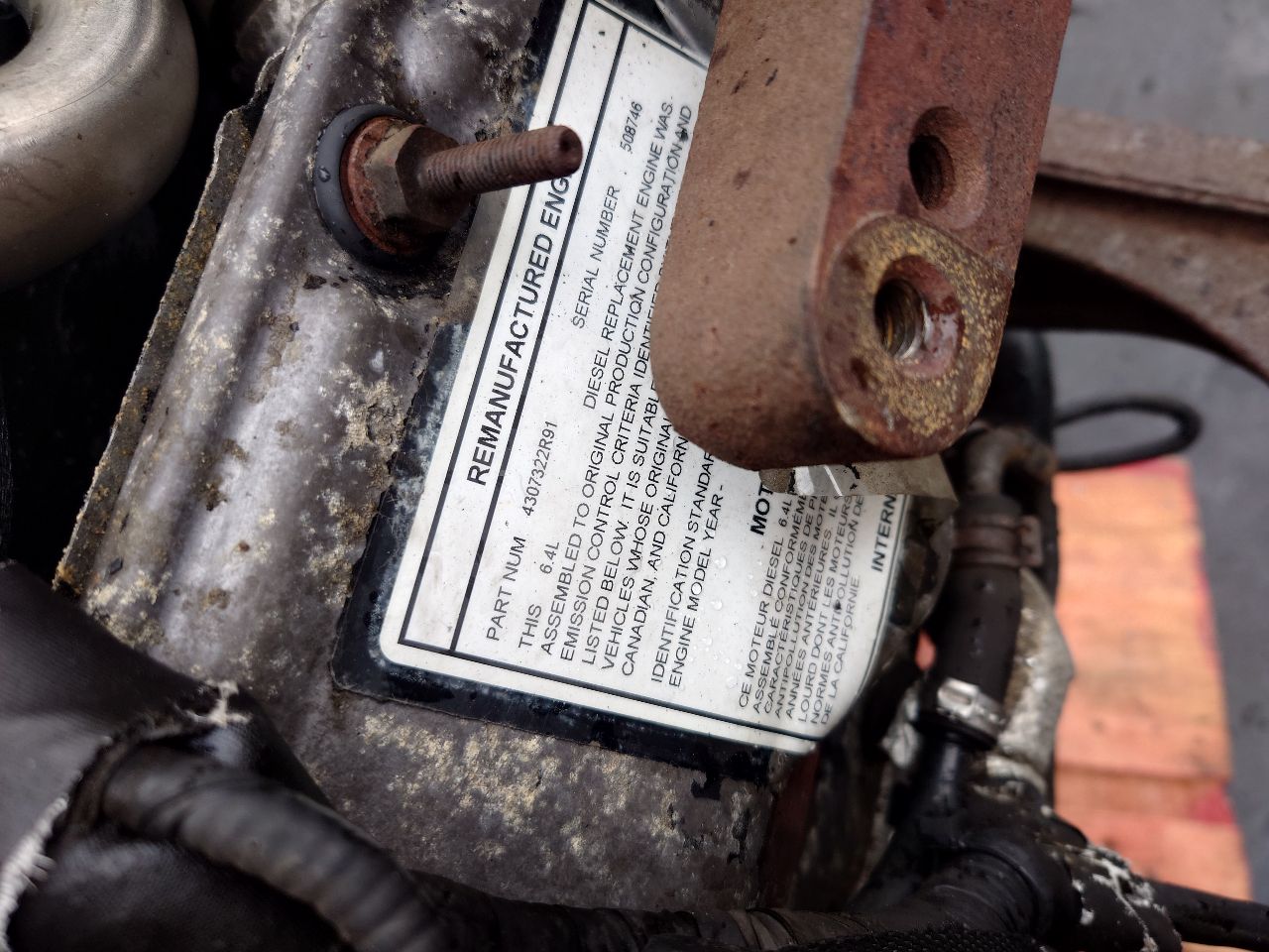 2009 BMW M3 ENGINE ASSEMBLY - 477730 — photo 8