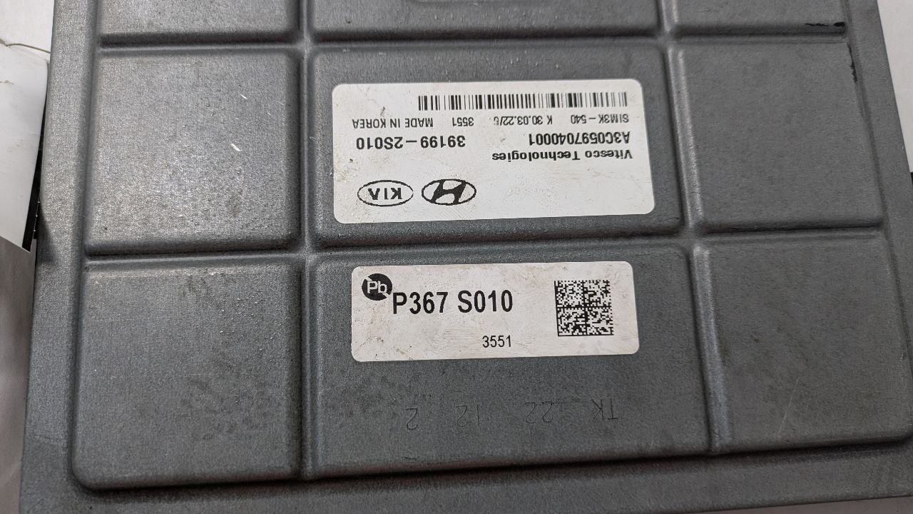 2022 KIA SORENTO Eng/Motor Cont Mod - 477737 — photo 7