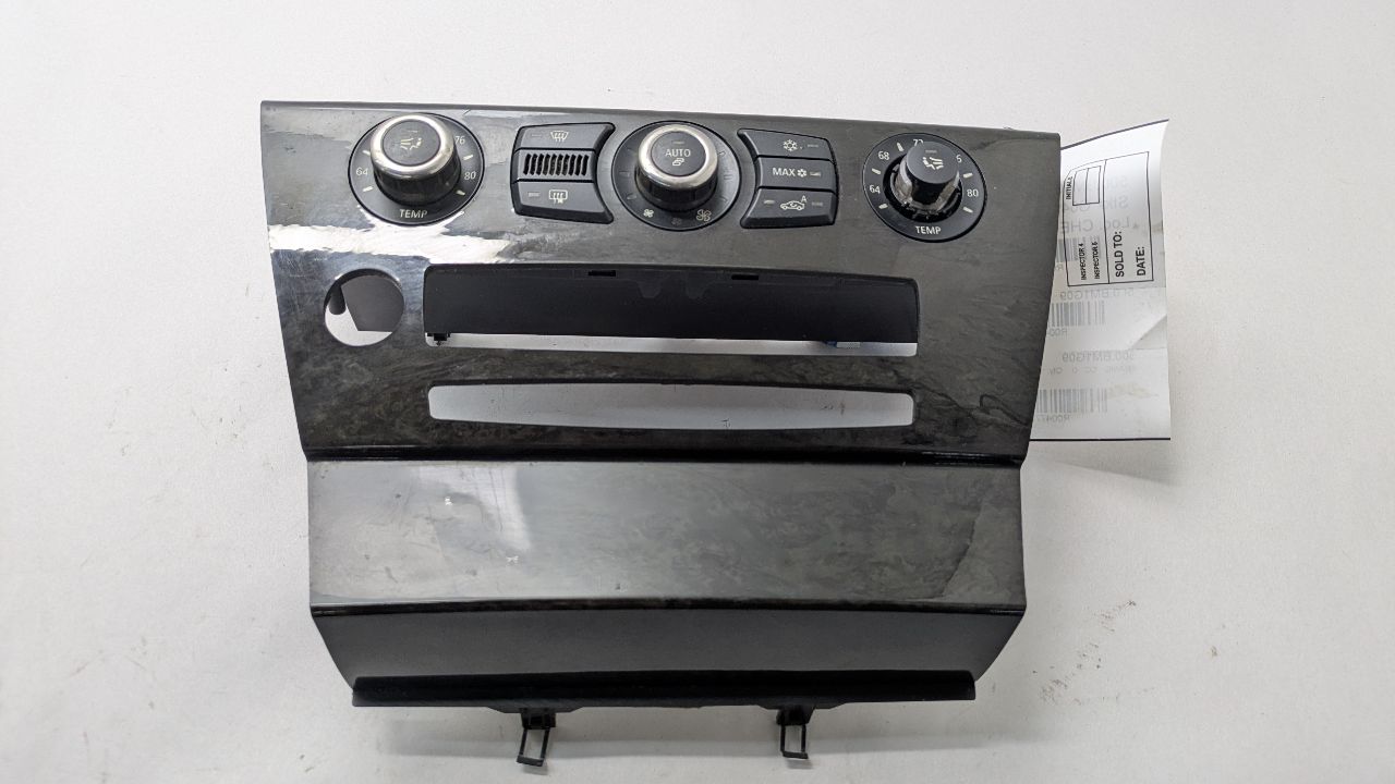 2009 BMW 650i 8cyl Gasoline 4.8 TEMP CONTROL - 477867