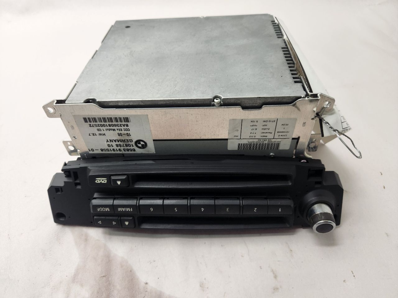 2009 BMW 650i 8cyl Gasoline 4.8 Radio Audio - 477868