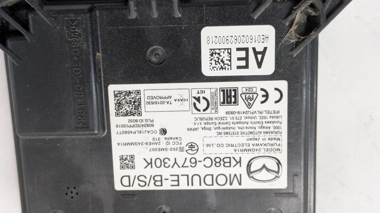2020 MAZDA CX-5 2.5L 4cyl Gasoline Camera Projector - 477914 — photo 3