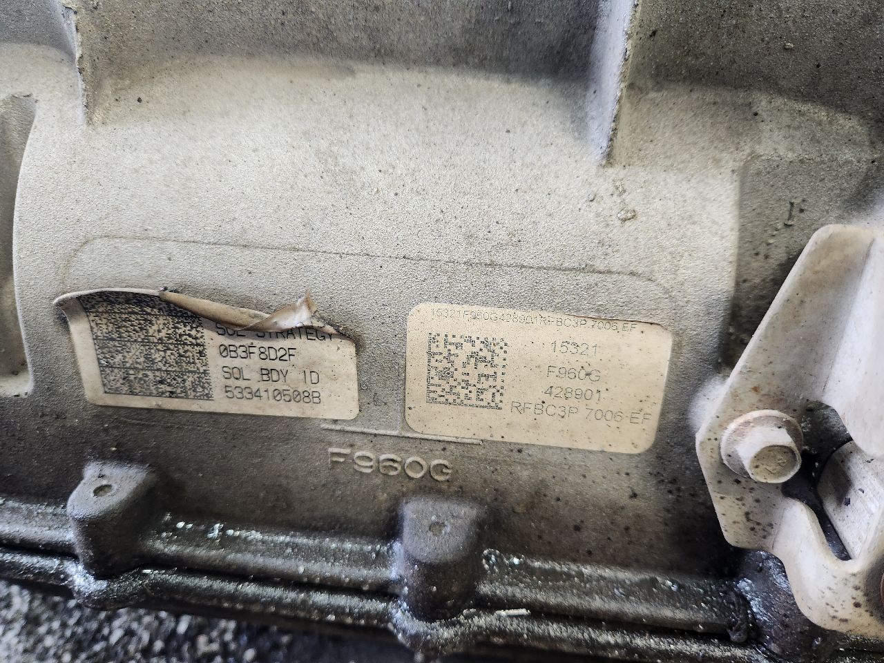 2016 FORD F550SD PICKUP Transmiss,Transaxle - 478137 — photo 6