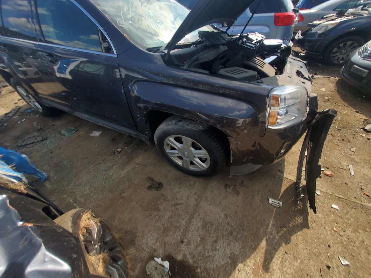 2014 GMC TERRAIN 4cyl Gasoline 2.4 ENGINE ASSEMBLY - 478178