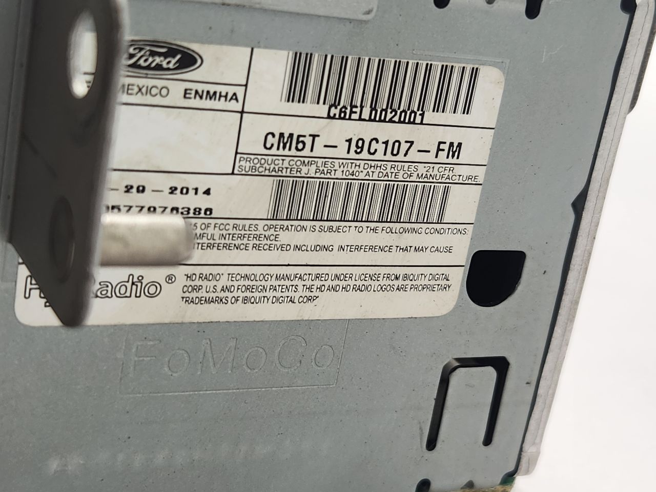 2014 FORD C-MAX Radio Audio - 478567 — photo 4