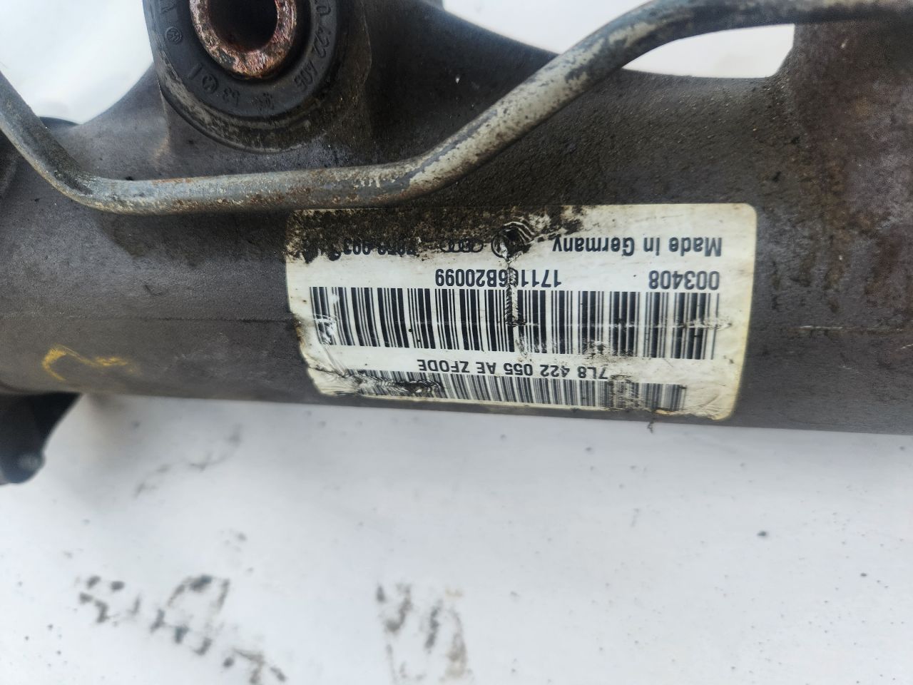 2009 AUDI Q7 STEERING GEAR RACK - 478729 — photo 2