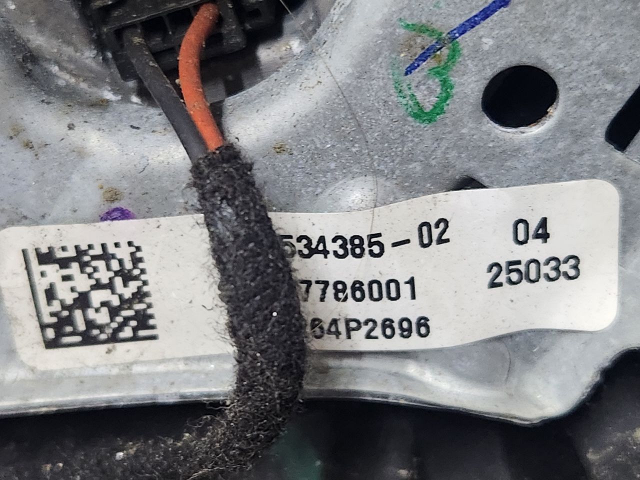 2017 BMW X6 3.0L 6cyl Turbo Gasoline STEERING COLUMN - 479546 — photo 3