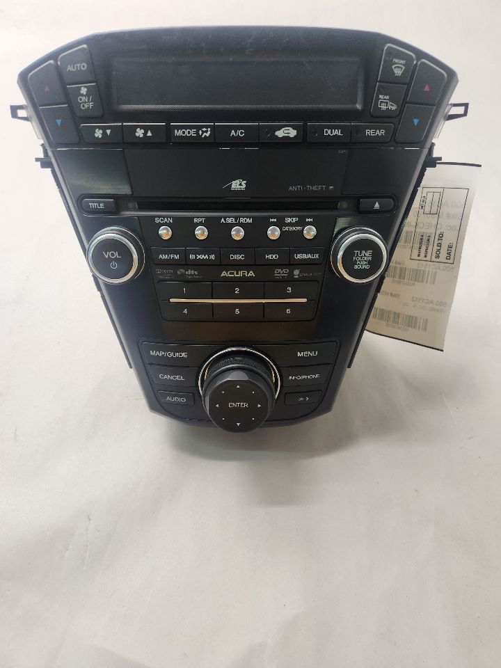 2012 ACURA MDX Radio Audio - 479815