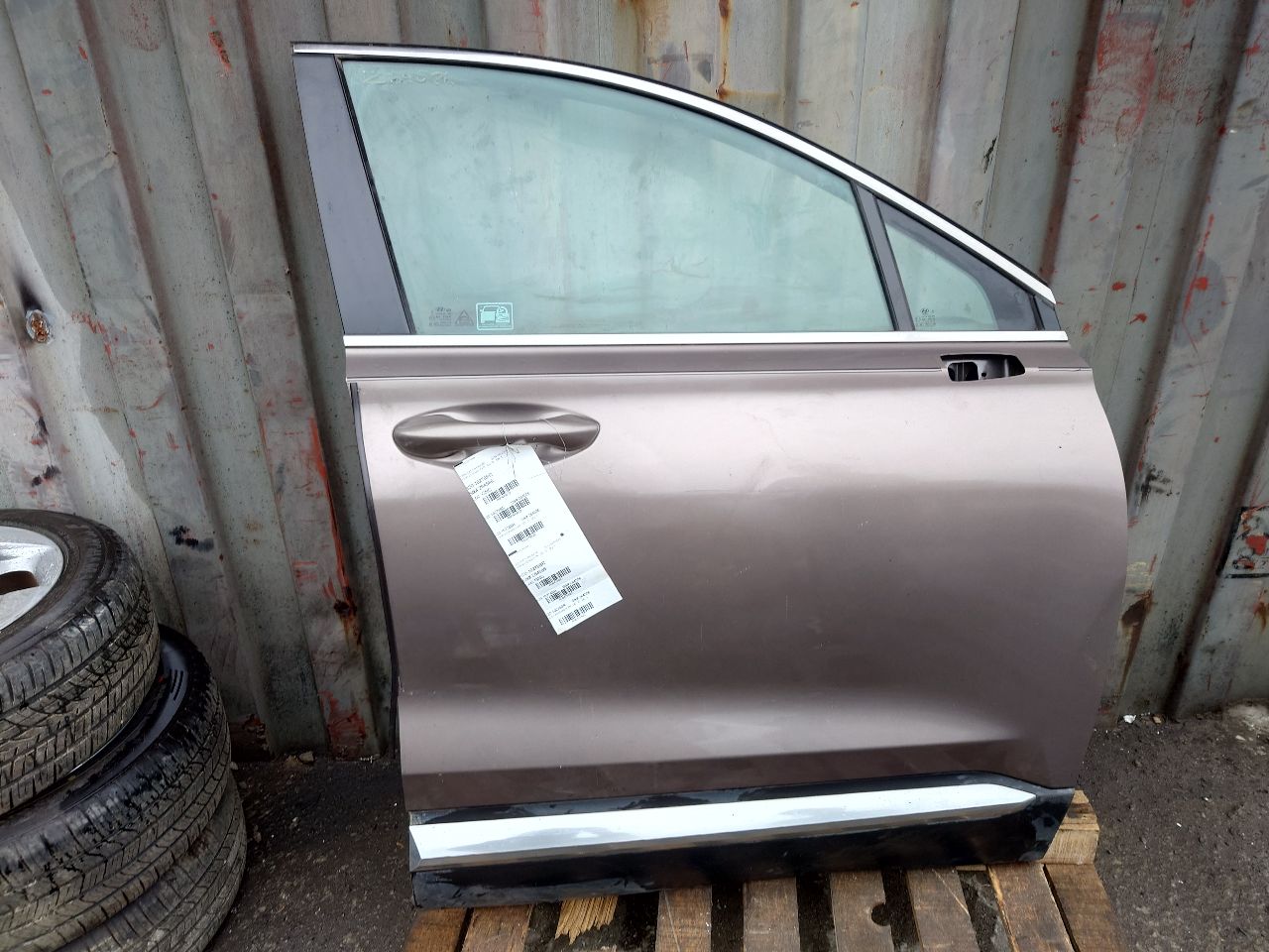 2019 HYUNDAI SANTA FE 2.4L 4cyl Gasoline VVT Right DOOR ASSEMBLY, FR - 479822