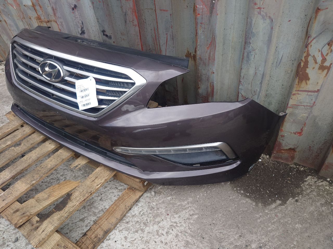 2015 HYUNDAI SONATA BUMPER ASSY, FRONT - 479943 — photo 3