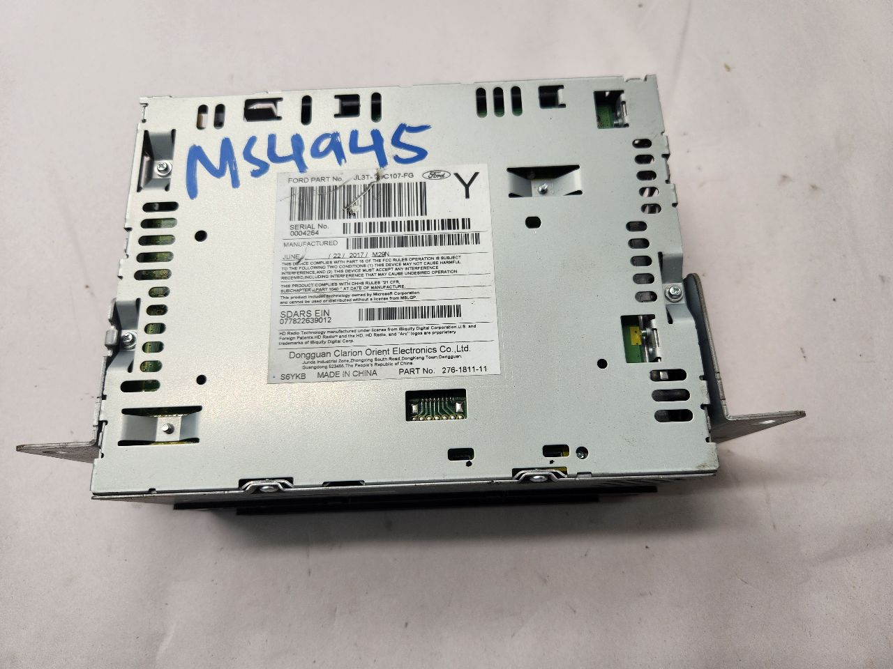 2018 FORD F150 PICKUP Radio Audio - 479962 — photo 3