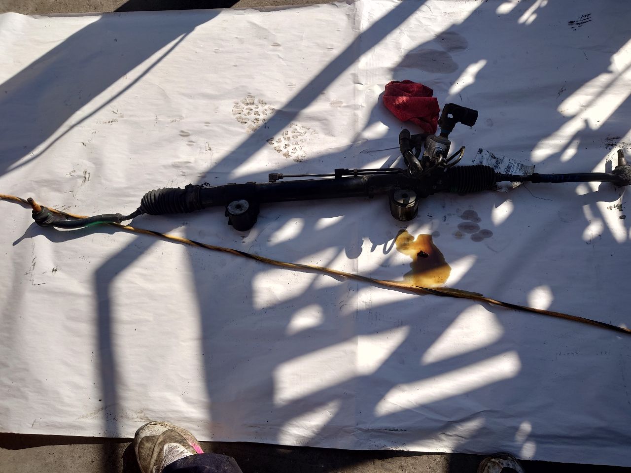 2017 INFINITI Q50 STEERING GEAR RACK - 480162 — photo 8