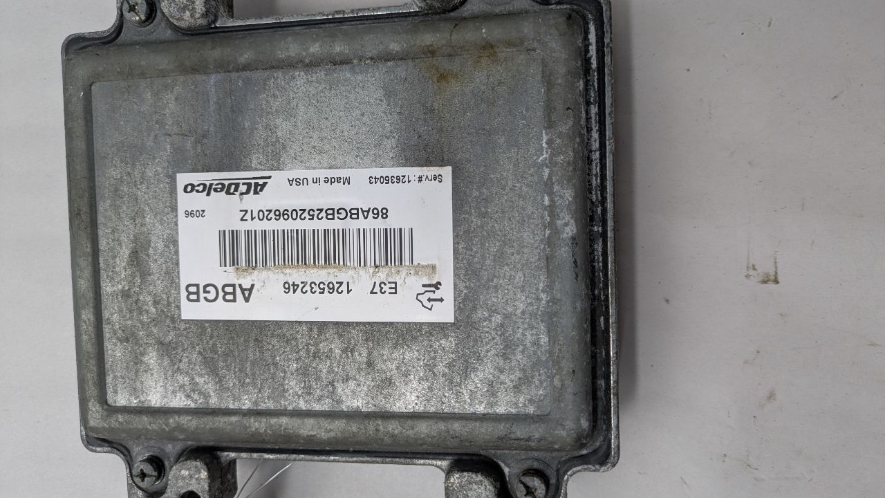 2012 GMC SAVANA 1500 VAN Eng/Motor Cont Mod - 480175 — photo 3