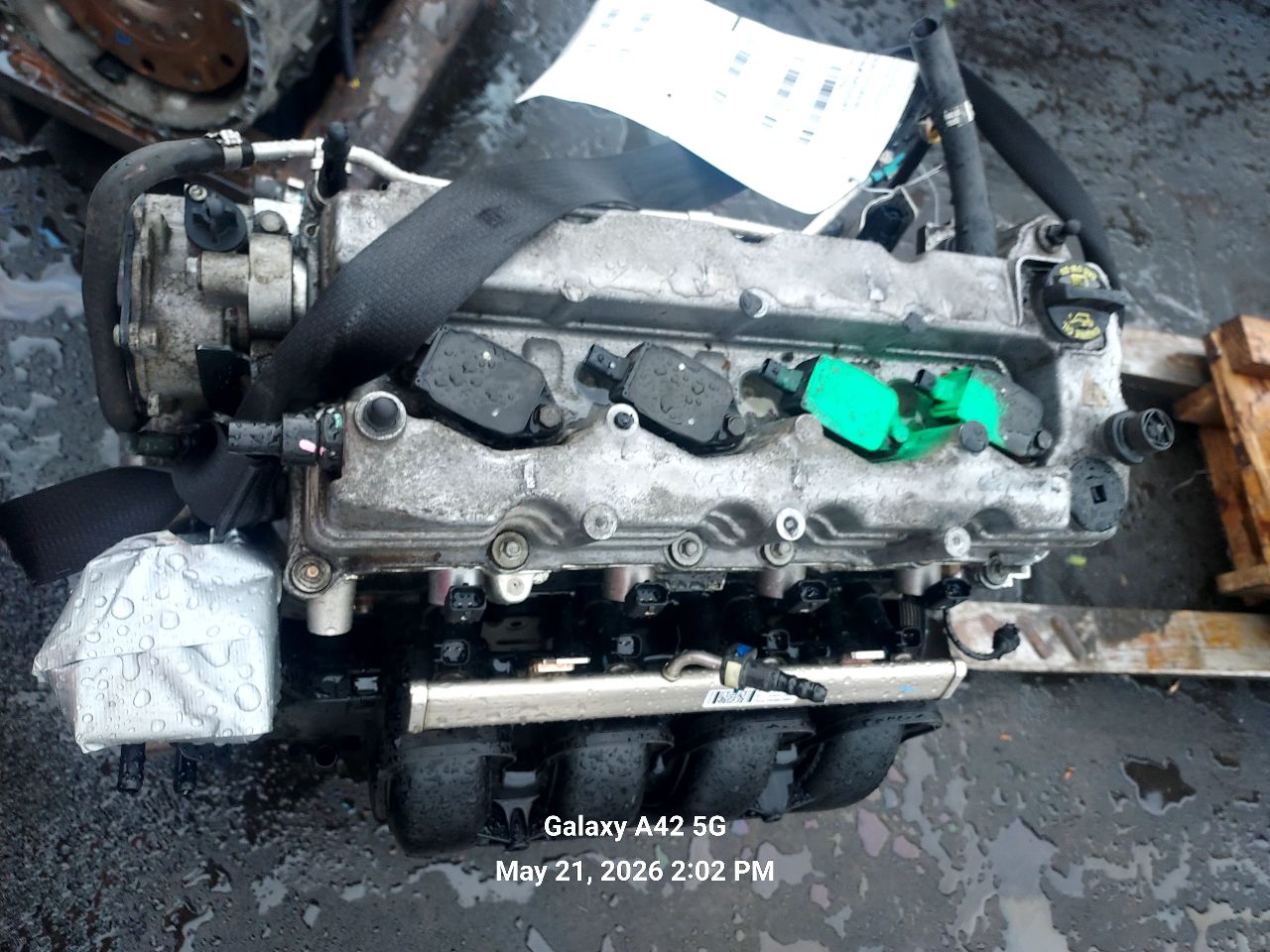 2015 DODGE DART 4cyl Gasoline 2.4 PZEV ENGINE ASSEMBLY - 480476 — photo 6