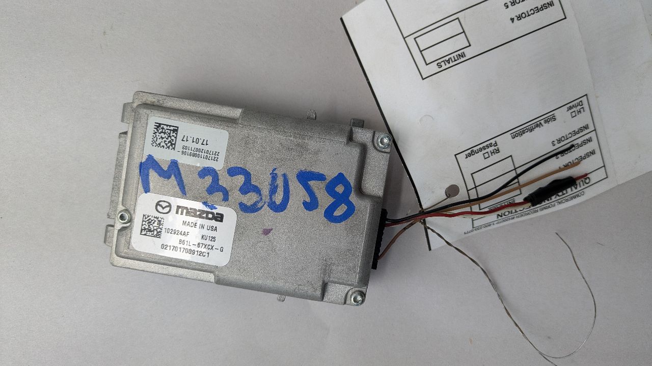 2017 MAZDA 3 Camera Projector - 480531