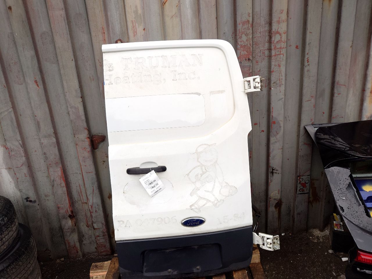 2015 FORD TRANSIT 250 3.7L 6cyl Gasoline VVT Right Dr Assm, Rear Back - 480673