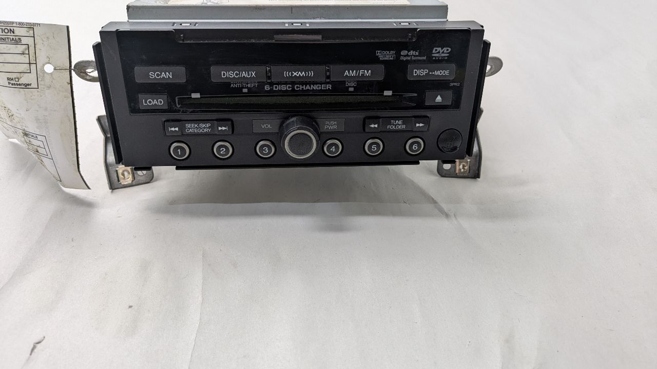 2011 ACURA RDX Radio Audio - 480933