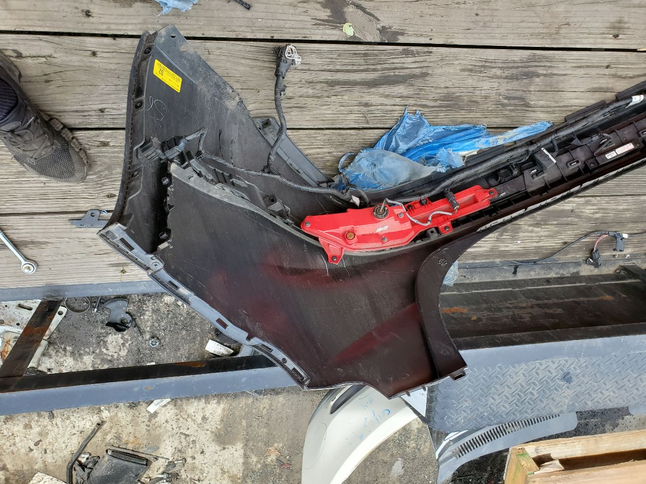 2023 HYUNDAI SANTA FE BUMPER ASSY, REAR - 481162 — photo 4