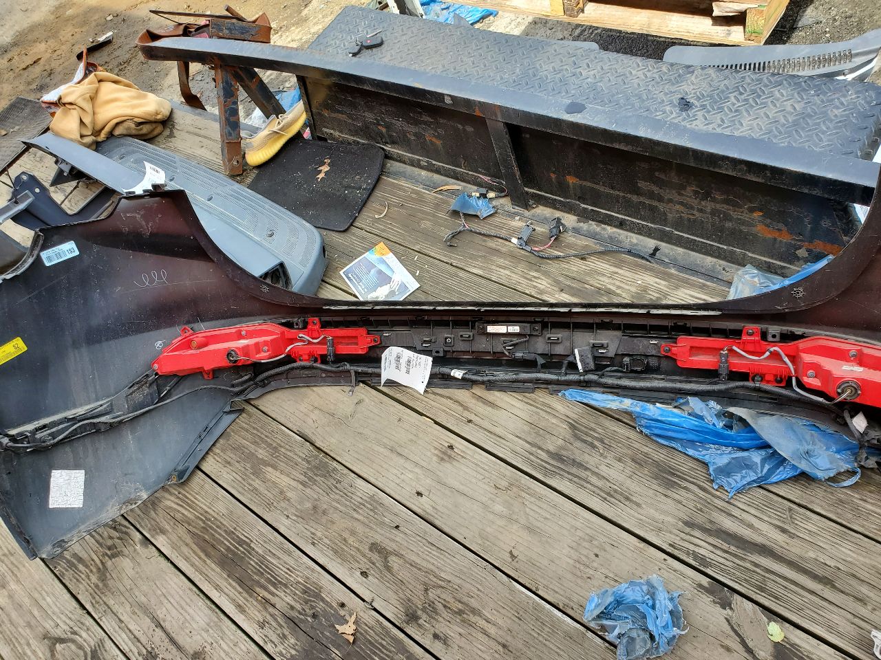 2023 HYUNDAI SANTA FE BUMPER ASSY, REAR - 481162 — photo 5