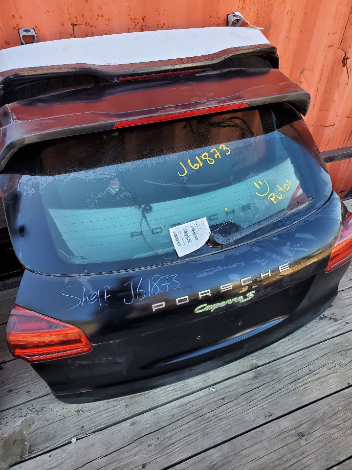 2016 PORSCHE CAYENNE 6cyl 3.0 liter hybrid Decklid  Tailgate - 481375