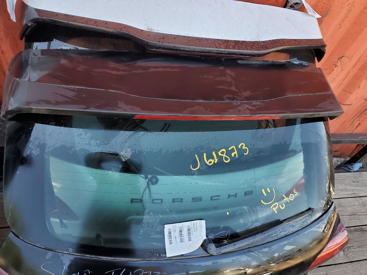 2016 PORSCHE CAYENNE 6cyl 3.0 liter hybrid Decklid  Tailgate - 481375 — photo 3