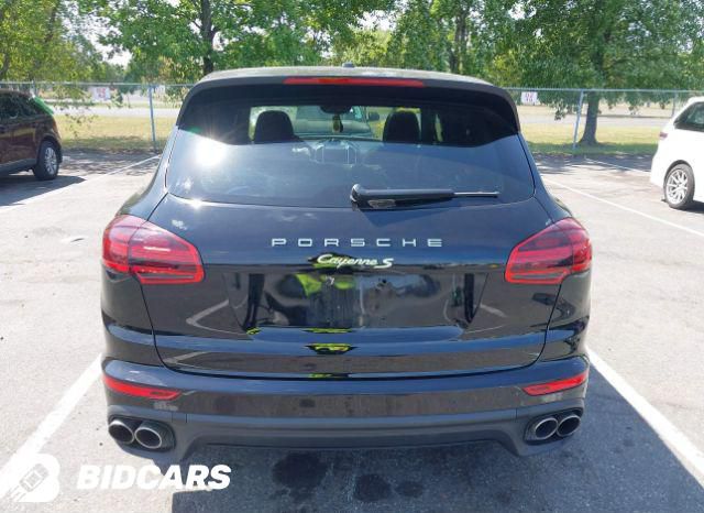 2016 PORSCHE CAYENNE 6cyl 3.0 liter hybrid BRAKE MASTER CYL - 481408