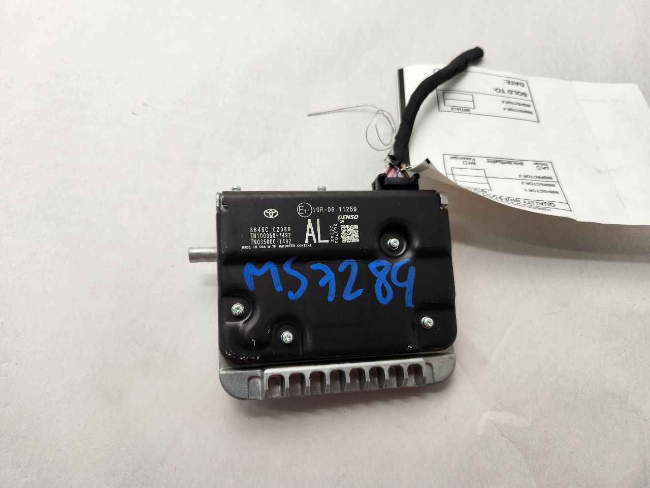 2025 TOYOTA COROLLA Camera Projector - 481806 — photo 3
