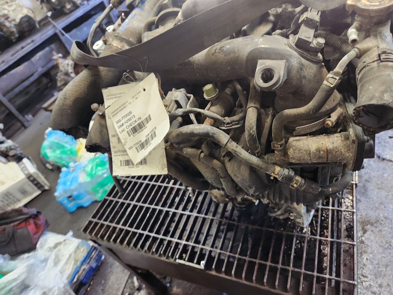 2013 NISSAN JUKE 4cyl Gasoline Turbo 1.6 ENGINE ASSEMBLY - 481904 — photo 6
