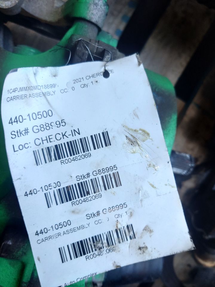 2021 JEEP CHEROKEE CARRIER ASSEMBLY - 482069 — photo 2
