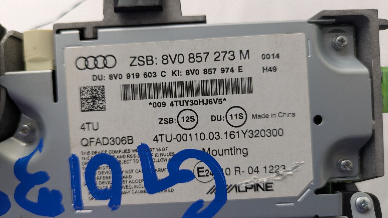 2016 AUDI A3 Info-GPS-TV Screen - 482328 — photo 3
