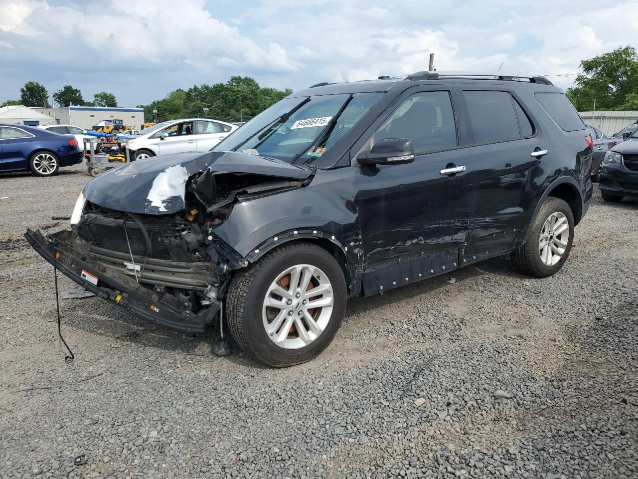 2014 FORD EXPLORER 6cyl Gasoline 3.5 AC COMPRESSOR - 482453