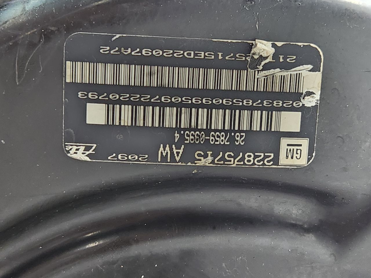 2012 BUICK LACROSSE BRAKE MASTER CYL - 482687 — photo 6