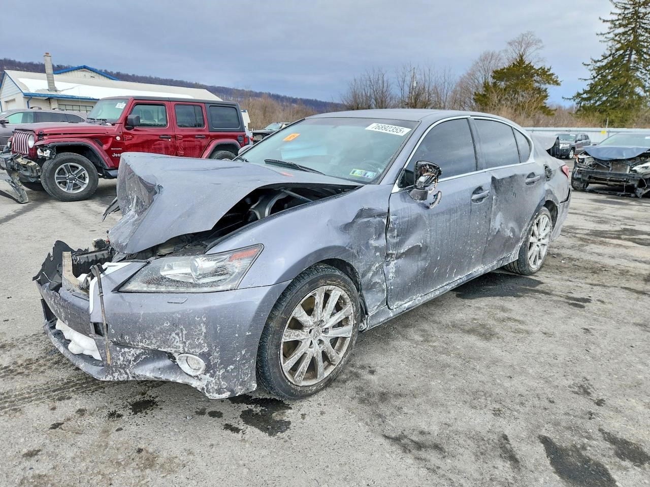 2014 LEXUS GS350 ENGINE ASSEMBLY - 482718