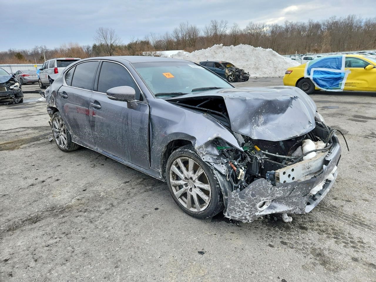 2014 LEXUS GS350 ENGINE ASSEMBLY - 482718 — photo 4
