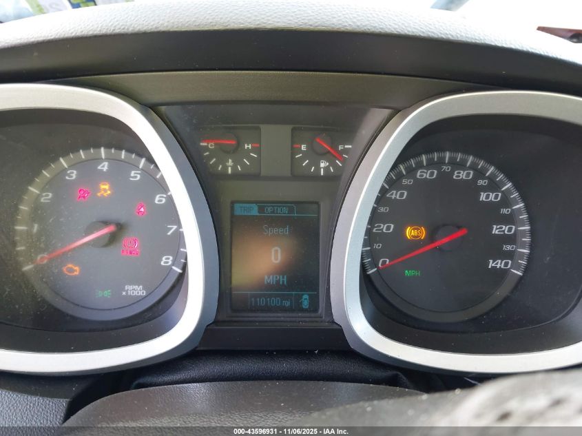 2013 CHEVROLET EQUINOX 4cyl Gasoline 2.4 ENGINE ASSEMBLY - 482735 — photo 4