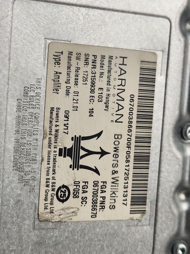 2018 MASERATI QUATTROPO 3.0L 6cyl Turbo Gasoline COMPLETE INTERIOR - 482752 — photo 8