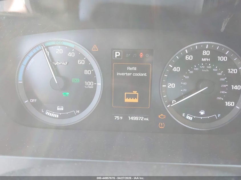2016 HYUNDAI SONATA ENGINE ASSEMBLY - 483223 — photo 8