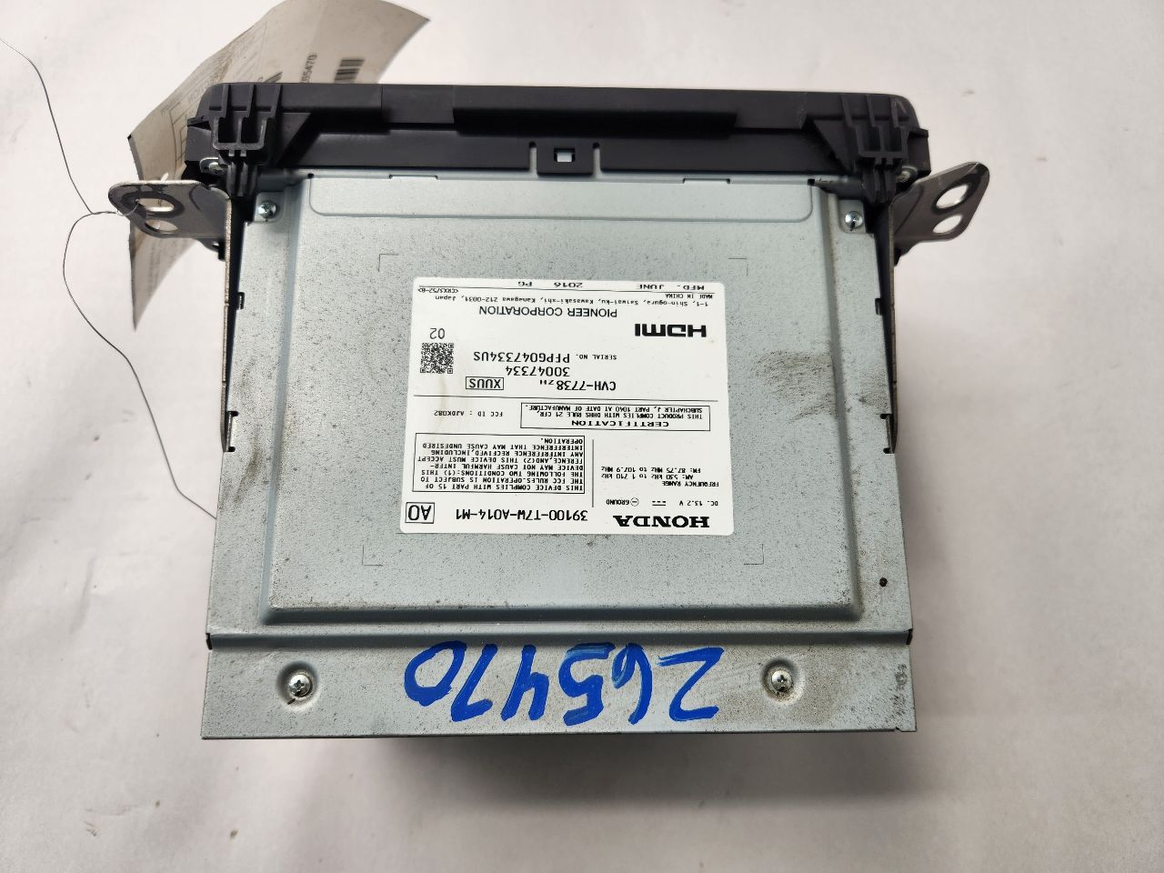 2016 HONDA HR-V 4cyl Gasoline 1.8 Radio Audio - 483418 — photo 7