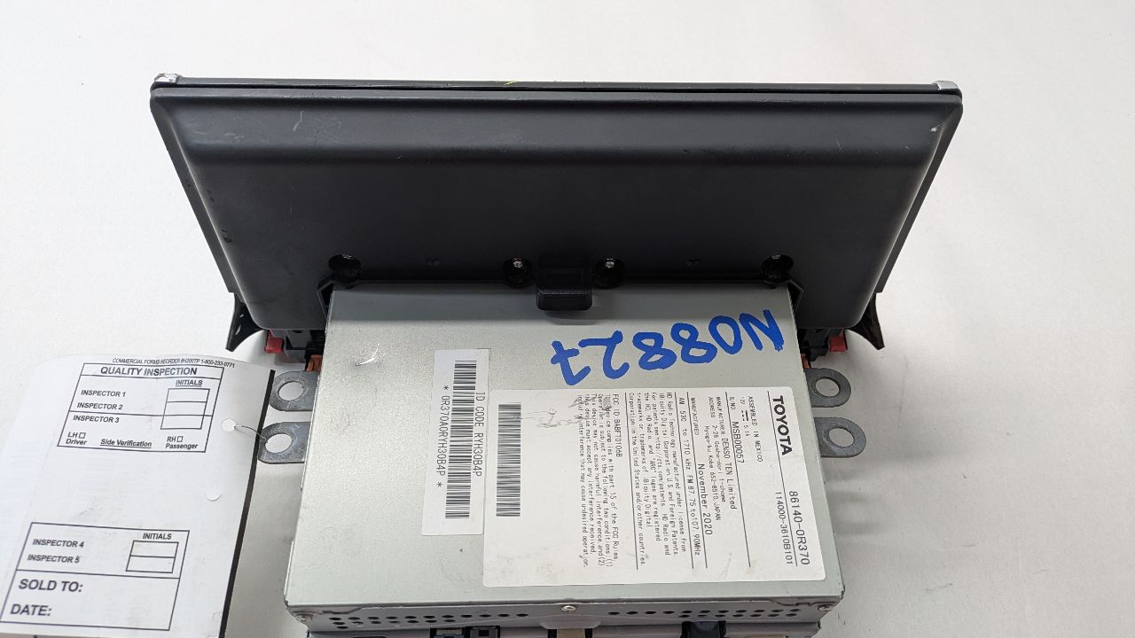 2021 TOYOTA RAV4 2.5L 4cyl Hybrid VVT Radio Audio - 483460 — photo 2