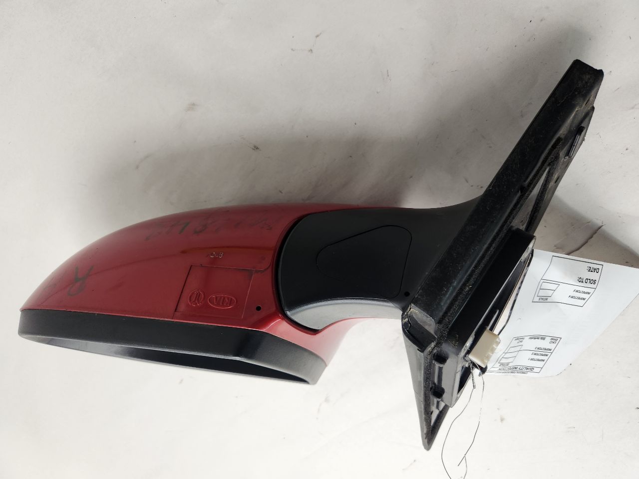 2012 KIA SPORTAGE Right SIDE VIEW MIRROR - 483756