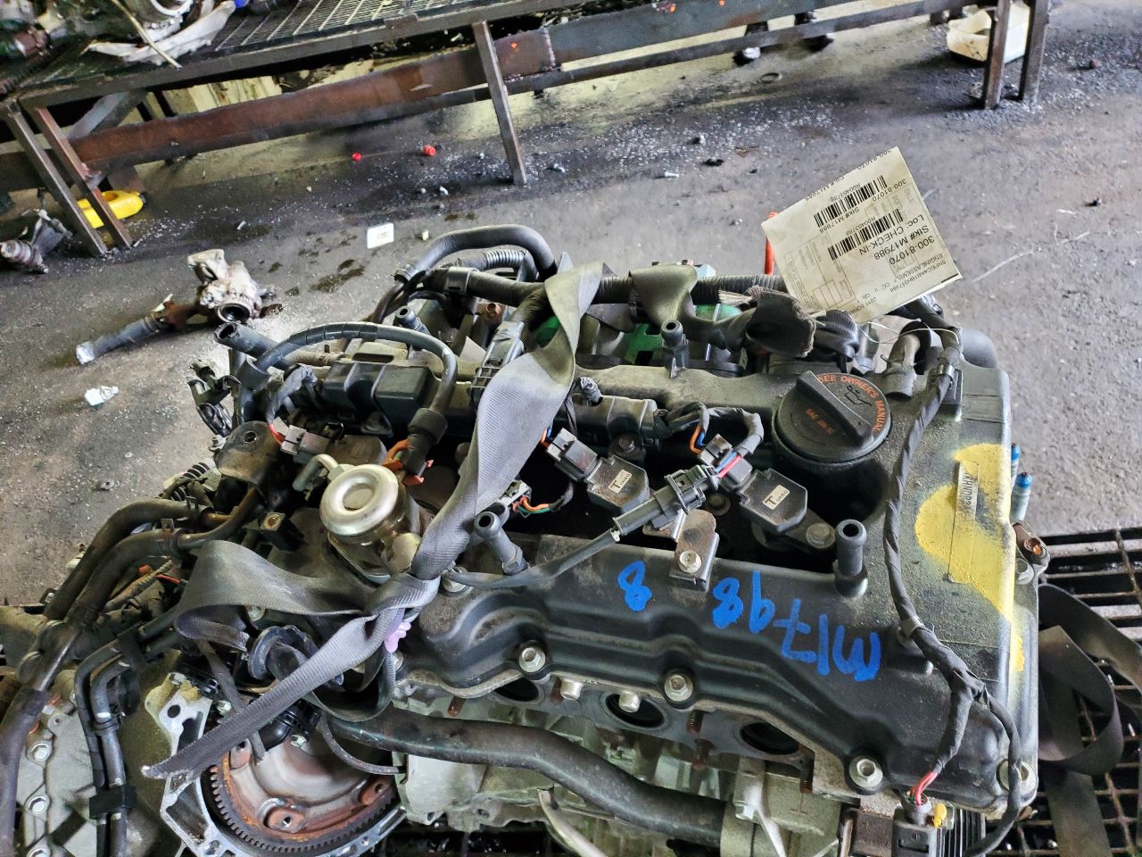 2011 HYUNDAI SONATA ENGINE ASSEMBLY - 483789 — photo 3