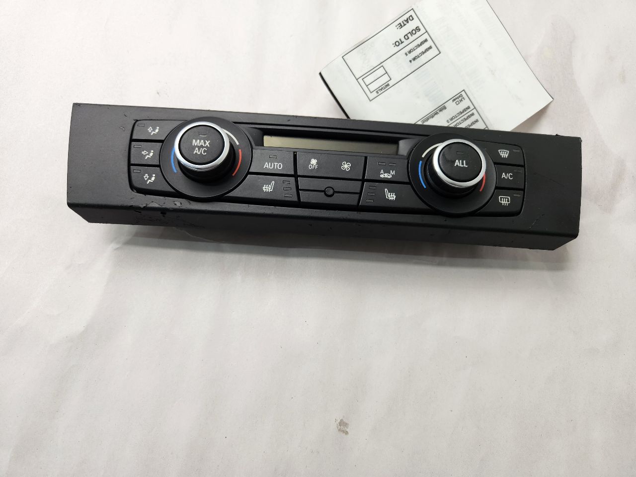 2013 BMW 328i TEMP CONTROL - 483830