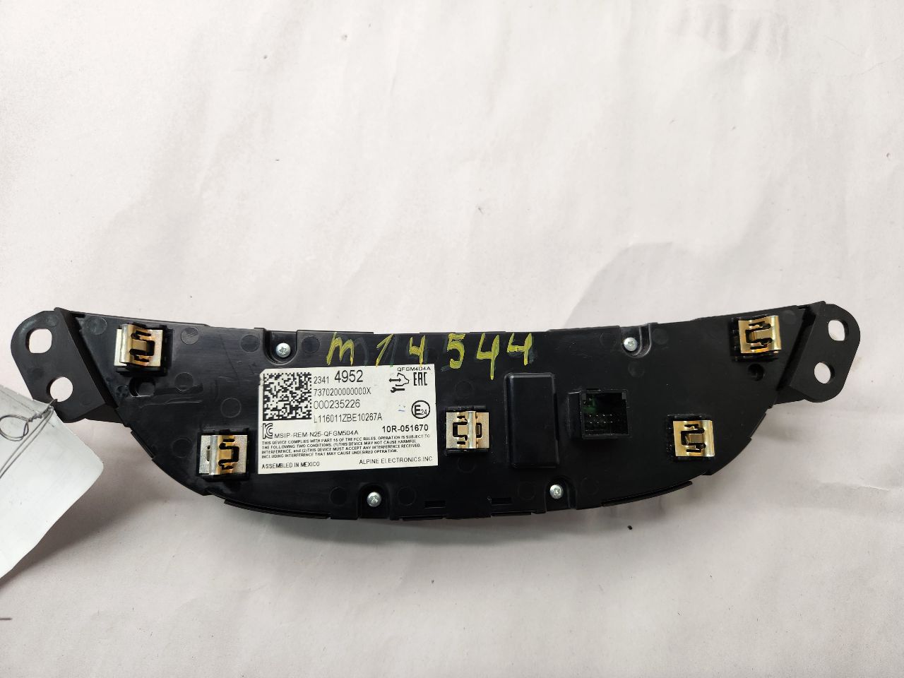 2016 CHEVROLET MALIBU TEMP CONTROL - 483876 — photo 4