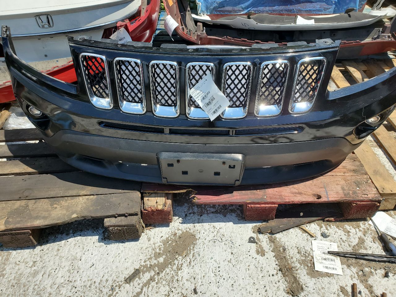 2014 JEEP COMPASS BUMPER ASSY, FRONT - 483901