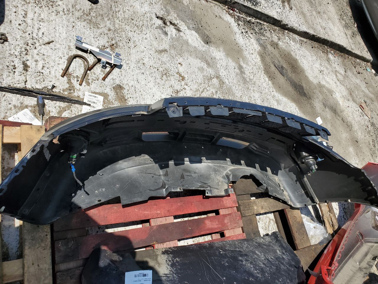 2014 JEEP COMPASS BUMPER ASSY, FRONT - 483901 — photo 6