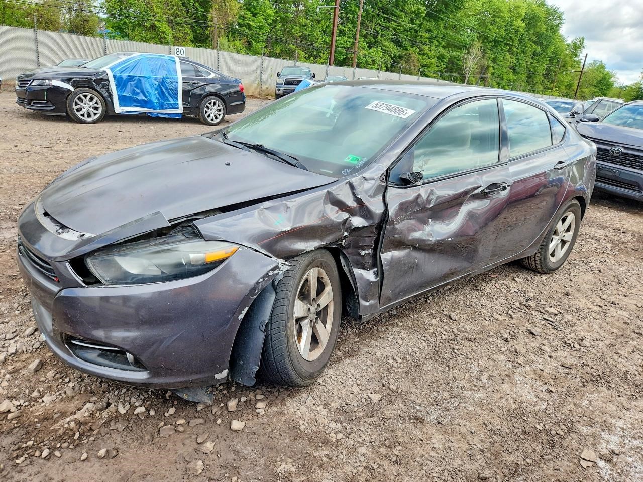 2015 DODGE DART ALTERNATOR - 484195