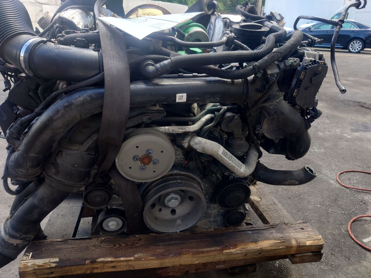 2020 AUDI SQ5 ENGINE ASSEMBLY - 484372 — photo 4