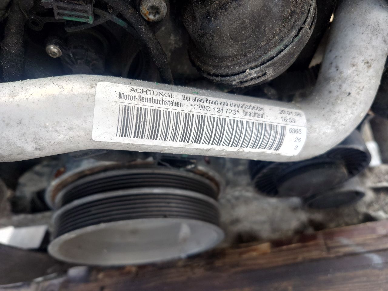 2020 AUDI SQ5 ENGINE ASSEMBLY - 484372 — photo 5