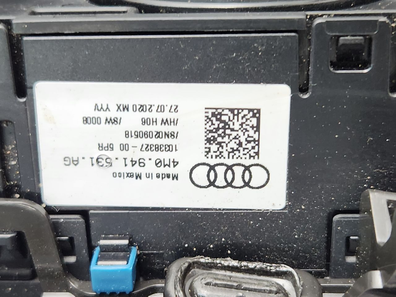 2020 AUDI SQ5 COWL VENT PANEL - 484383 — photo 6