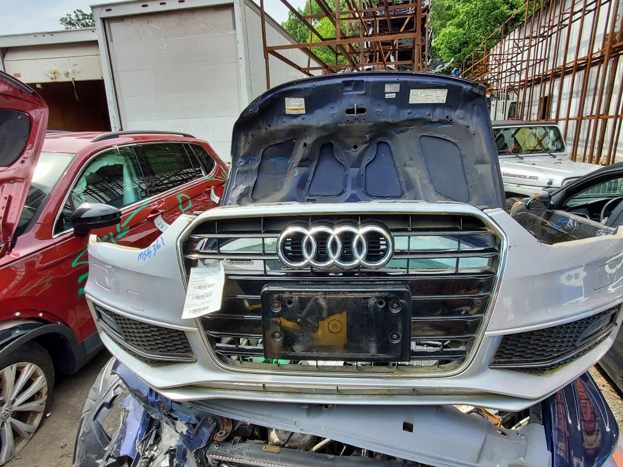 2016 AUDI A4 BUMPER ASSY, FRONT - 484547